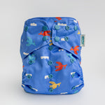 Kinder Cloth Diaper Co. - Animals and Insects: Essentials Pocket Cloth Diaper with Athletic Wicking -