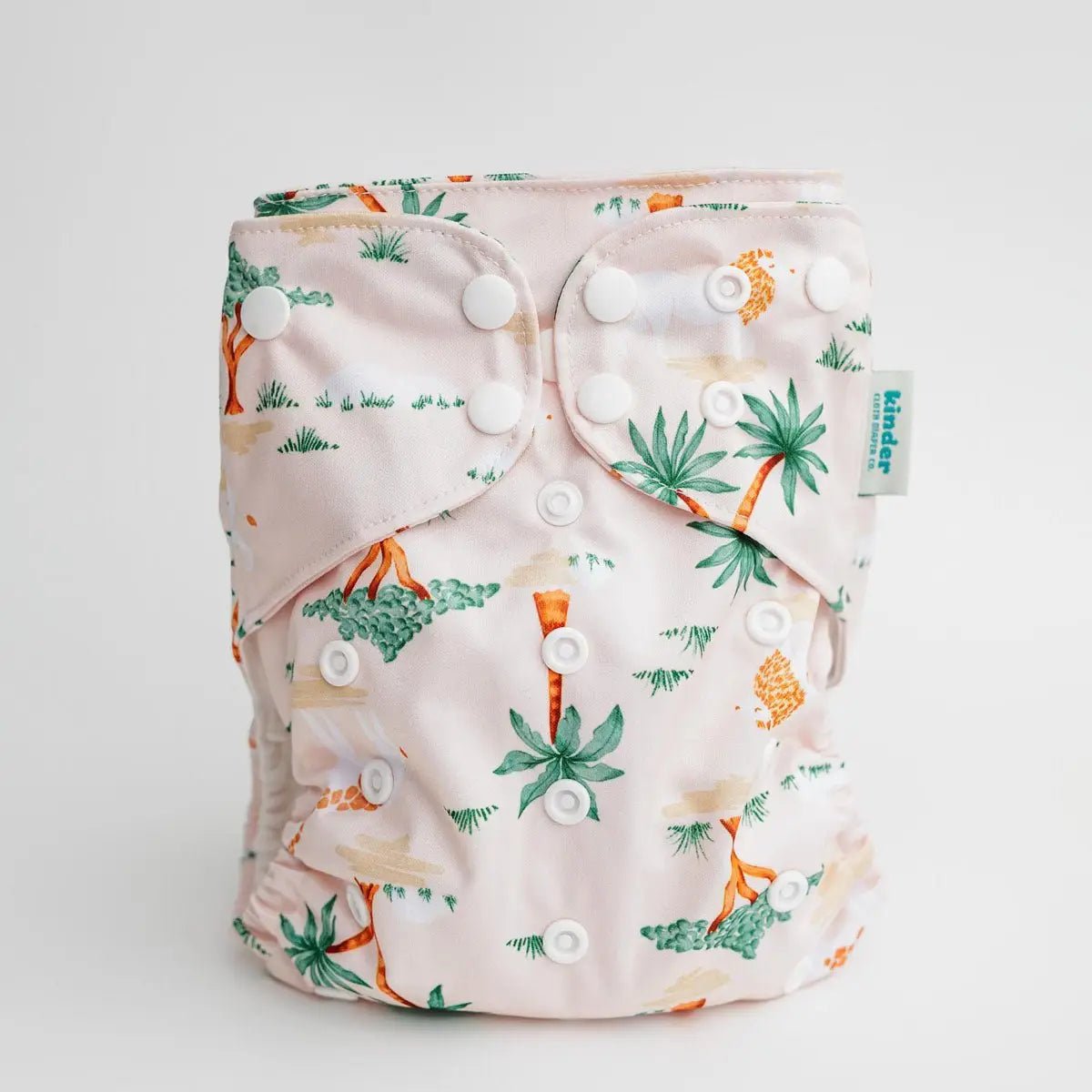Kinder Cloth Diaper Co. - Animals and Insects: Essentials Pocket Cloth Diaper with Athletic Wicking -