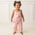 Bestaroo bamboo jumpsuit with pockets for toddlers