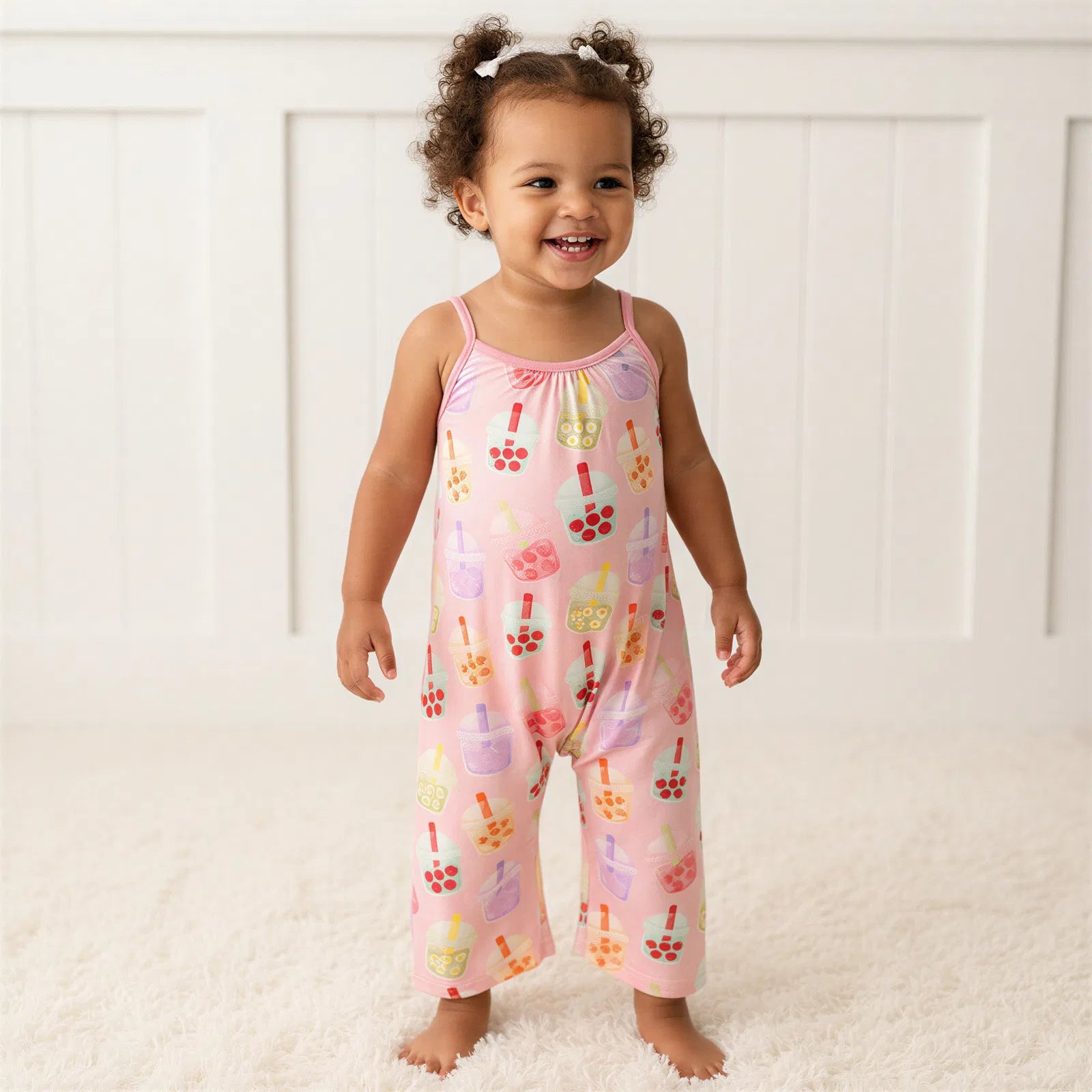 Bestaroo bamboo jumpsuit with pockets for toddlers