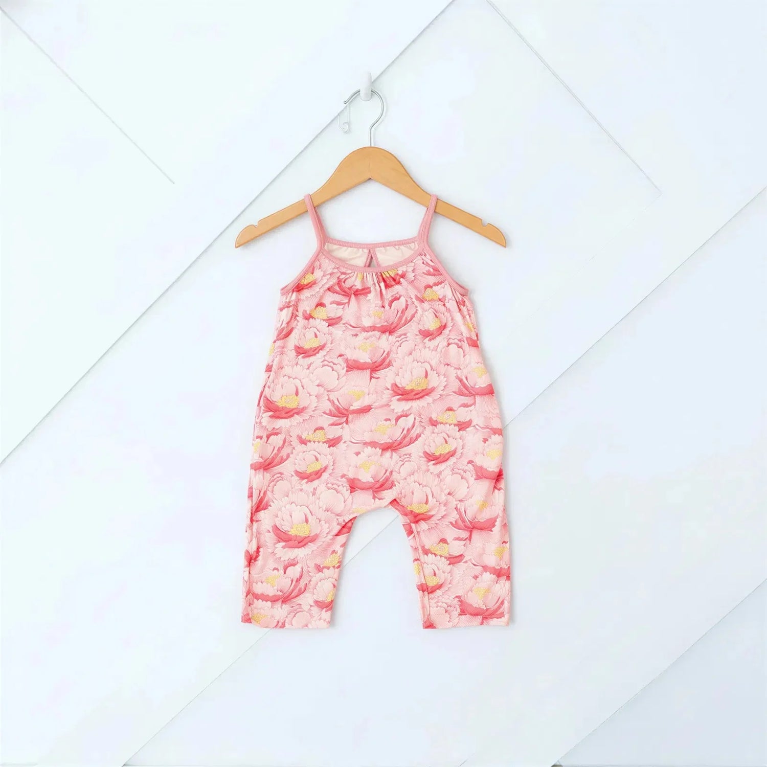 Blush Dreams Floral Jumpsuit