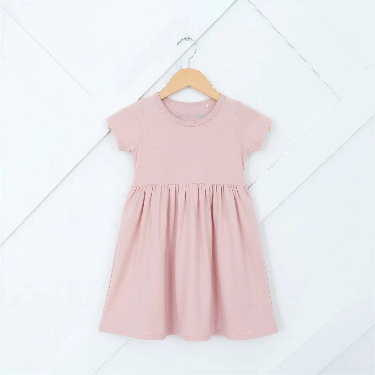 Soft Micromodal Blend Twirl Dress for Toddlers