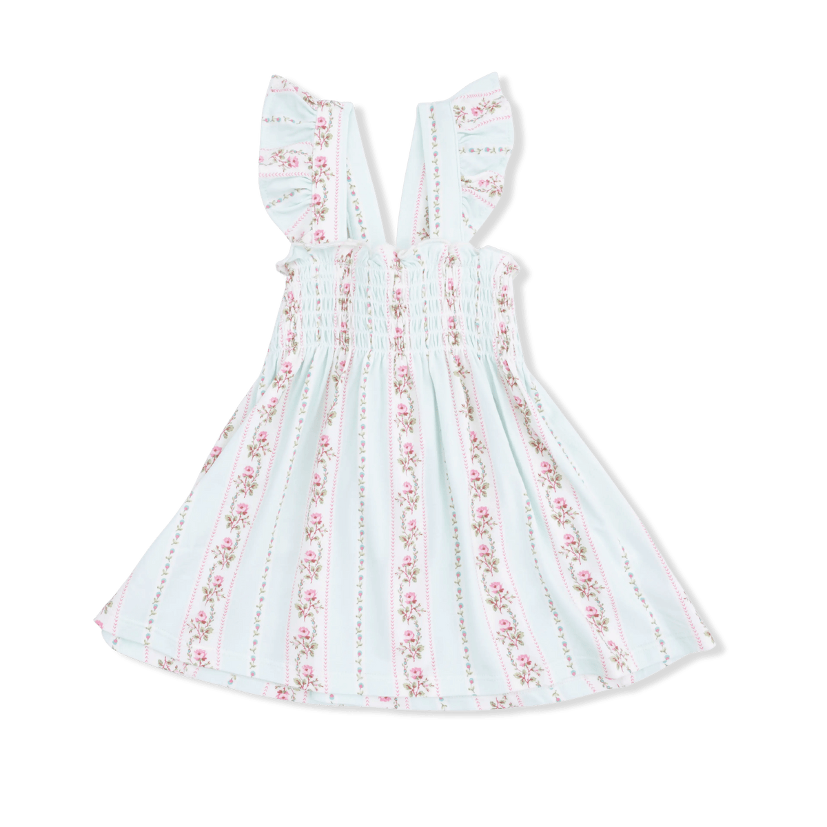 Angel Dear Antoinette Stripe - Smocked Top with Bloomer - 