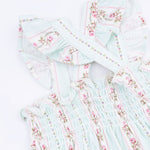 Angel Dear Antoinette Stripe - Smocked Top with Bloomer - 