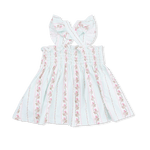 Angel Dear Antoinette Stripe - Smocked Top with Bloomer - 