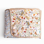 Kinder Cloth Diaper Co. Anywhere Adventure Play Mat, Featuring Quilted Wipeable Machine Washable Fabric - 