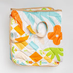Kinder Cloth Diaper Co. Anywhere Adventure Play Mat, Featuring Quilted Wipeable Machine Washable Fabric - 
