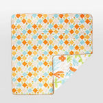 Kinder Cloth Diaper Co. Anywhere Adventure Play Mat, Featuring Quilted Wipeable Machine Washable Fabric - 