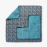 Kinder Cloth Diaper Co. Anywhere Adventure Play Mat, Featuring Quilted Wipeable Machine Washable Fabric - 