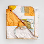 Kinder Cloth Diaper Co. Anywhere Adventure Play Mat, Featuring Quilted Wipeable Machine Washable Fabric - 