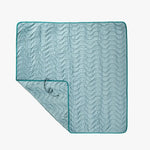 Kinder Cloth Diaper Co. Anywhere Adventure Play Mat, Featuring Quilted Wipeable Machine Washable Fabric - 
