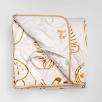 Kinder Cloth Diaper Co. Anywhere Adventure Play Mat, Featuring Quilted Wipeable Machine Washable Fabric - 