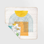 Kinder Cloth Diaper Co. Anywhere Adventure Play Mat, Featuring Quilted Wipeable Machine Washable Fabric - 