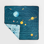 Kinder Cloth Diaper Co. Anywhere Adventure Play Mat, Featuring Quilted Wipeable Machine Washable Fabric - 