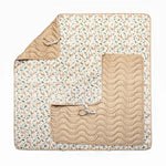 Kinder Cloth Diaper Co. Anywhere Adventure Play Mat, Featuring Quilted Wipeable Machine Washable Fabric - 