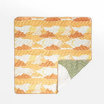 Kinder Cloth Diaper Co. Anywhere Adventure Play Mat, Featuring Quilted Wipeable Machine Washable Fabric - 