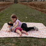 Kinder Cloth Diaper Co. Anywhere Adventure Play Mat, Featuring Quilted Wipeable Machine Washable Fabric - 
