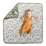 Kinder Cloth Diaper Co. Anywhere Adventure Play Mat, Featuring Quilted Wipeable Machine Washable Fabric - 