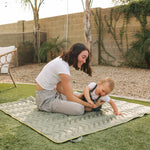 Kinder Cloth Diaper Co. Anywhere Adventure Play Mat, Featuring Quilted Wipeable Machine Washable FabricEveretts Place
