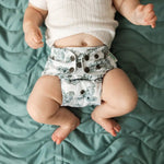 Kinder Cloth Diaper Co. Anywhere Adventure Play Mat, Featuring Quilted Wipeable Machine Washable Fabric - 