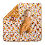 Kinder Cloth Diaper Co. Anywhere Adventure Play Mat, Featuring Quilted Wipeable Machine Washable Fabric - 