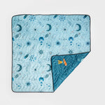 Kinder Cloth Diaper Co. Anywhere Adventure Play Mat, Featuring Quilted Wipeable Machine Washable Fabric - 