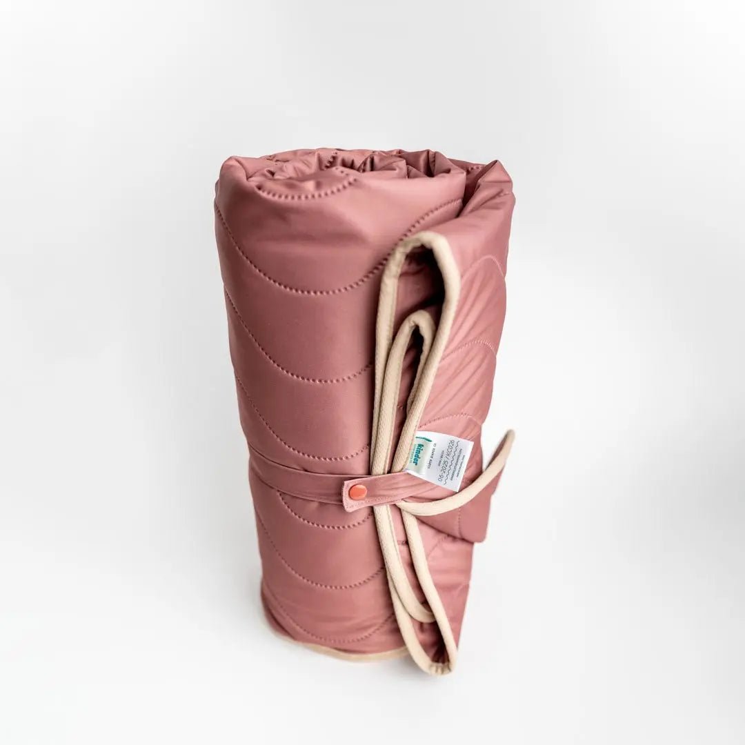 Kinder Cloth Diaper Co. Anywhere Adventure Play Mat, Featuring Quilted Wipeable Machine Washable Fabric - 