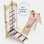 Goodevas Apollo Swedish Wall Climbing Ladder for Little Astronauts Moon Swing Set - Everetts Place Boutique - 