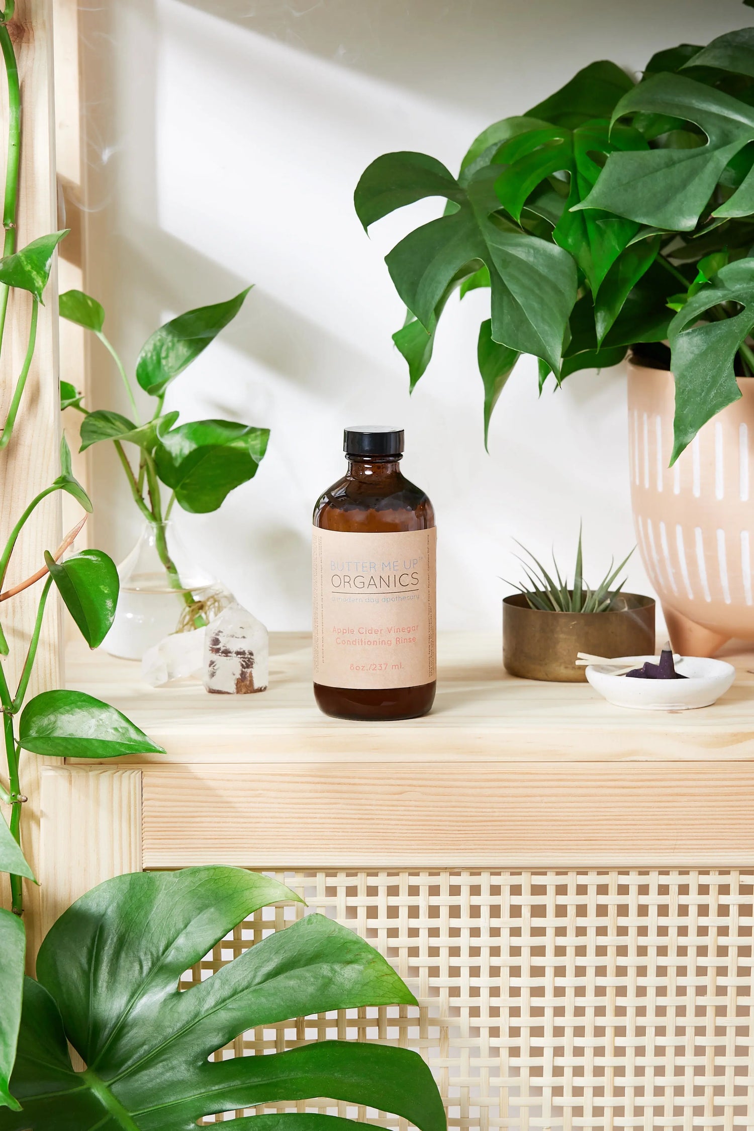 Butter Me Up Organics Organic Apple Cider Vinegar Conditioning Rinse for Healthy Hair Care - Health & Beauty > Personal Care > Hair Care > Shampoo & Conditioner > Conditioners Hair