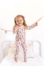 Apple of My Eye 2pc Bamboo Pajamas - Fall Girls PJs - Head, Sleeve, Baby & Toddler Clothing, Smile, Happiness | Everetts Place