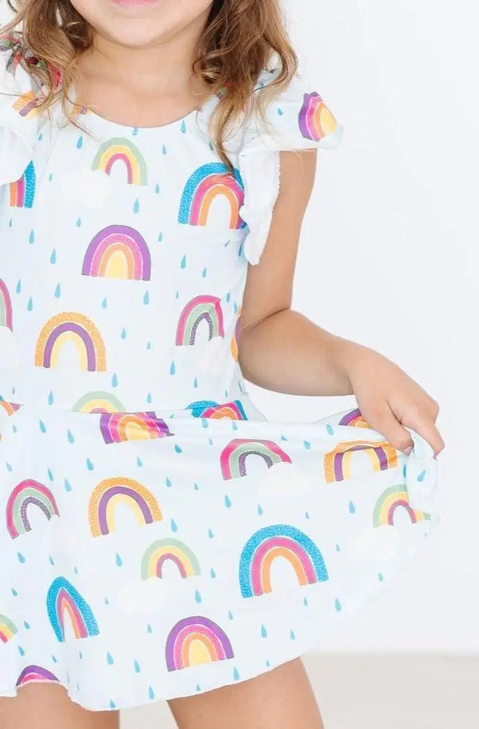 Mila & Rose ® April Showers S/S Twirl Leotard - 