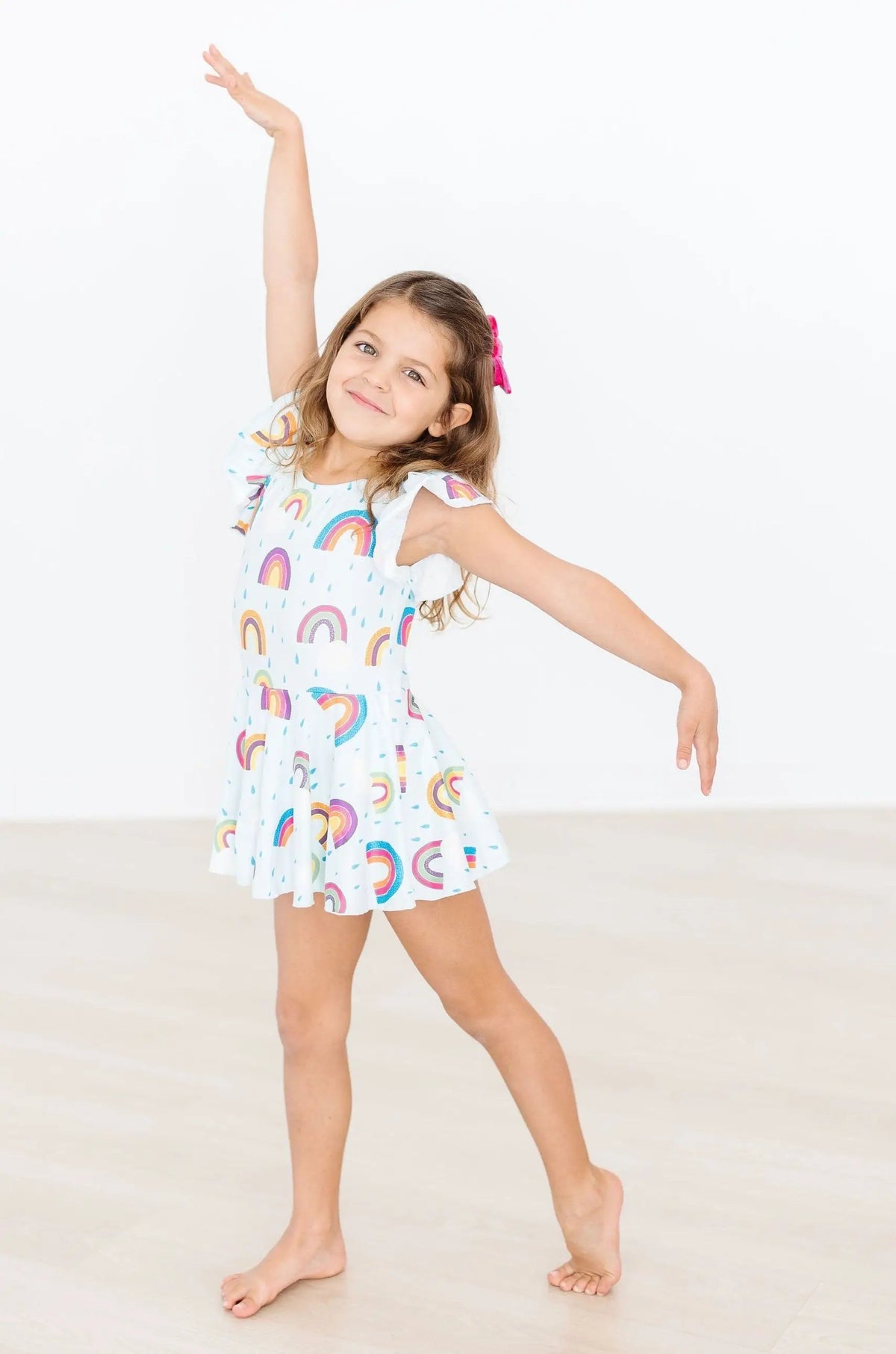 Mila & Rose ® April Showers S/S Twirl Leotard - 