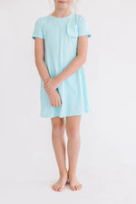 Mila & Rose ® Aqua T-Shirt Dress - 