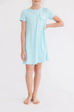 Mila & Rose ® Aqua T-Shirt Dress - 