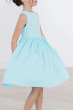 Mila & Rose ® Aqua Tank Pocket Twirl Dress - 