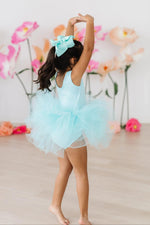 Mila & Rose ® Aqua Tank Tutu Leotard - 