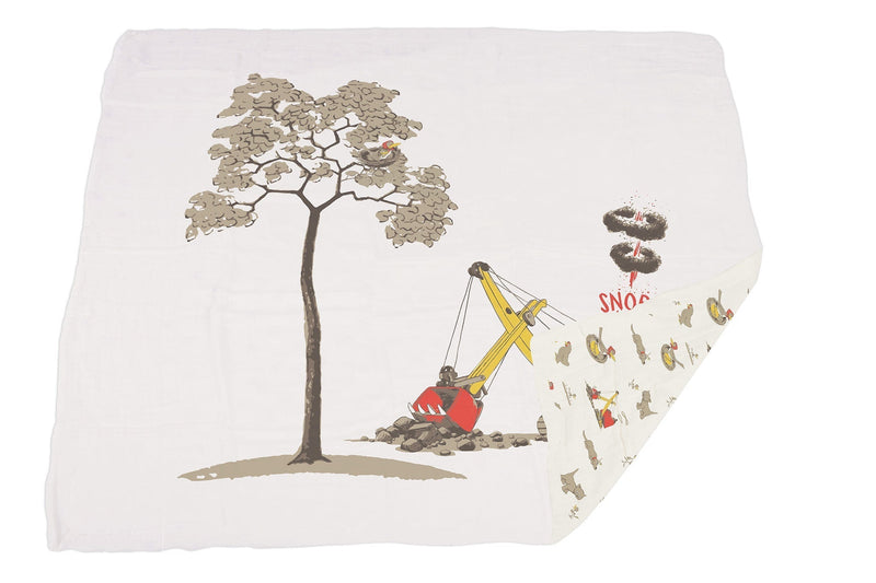 Are You My Mother Bamboo Muslin Newcastle Blanket 47 x 47 Inches Newcastle Classics