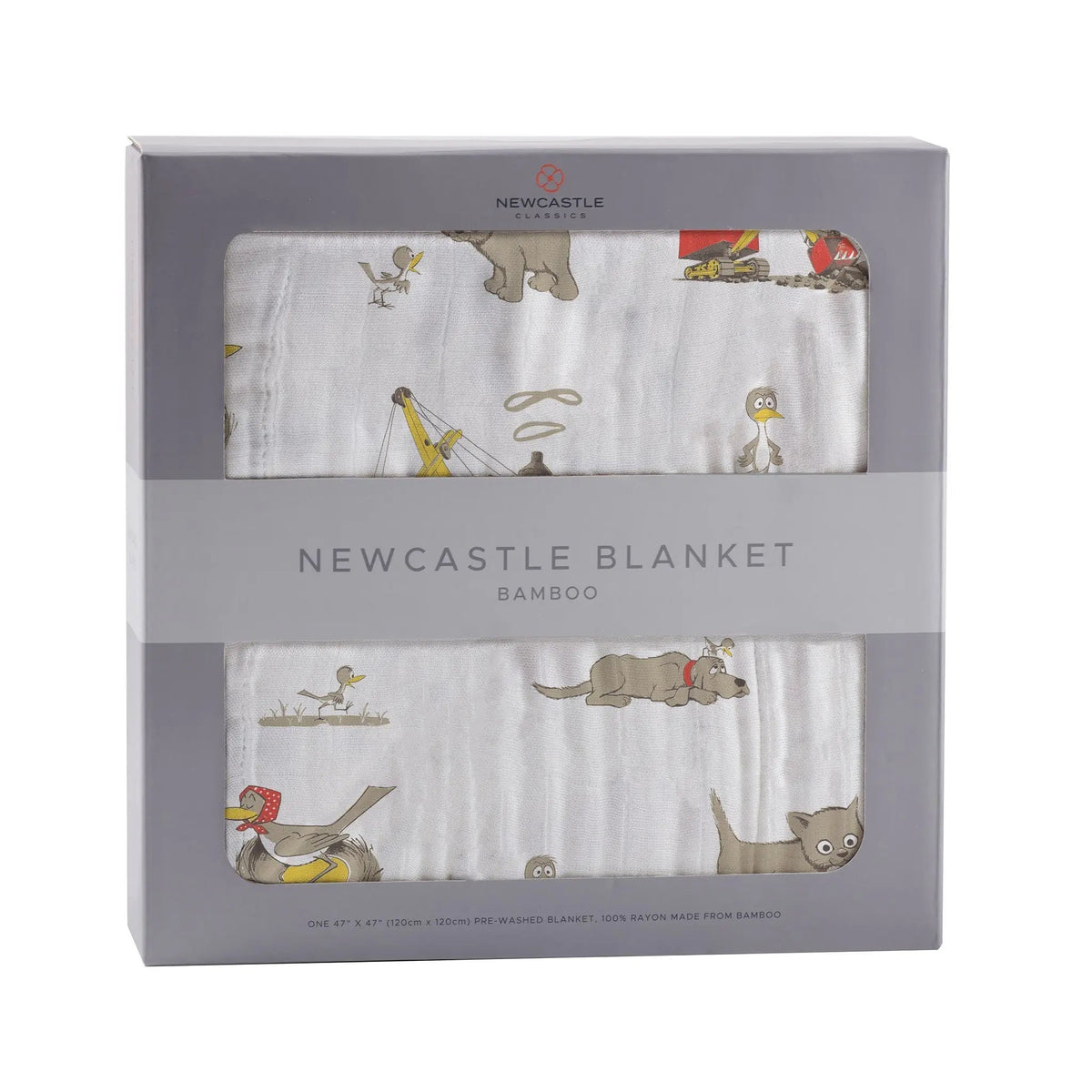 Newcastle Classics Are You My Mother? Bamboo Muslin Newcastle Blanket - 