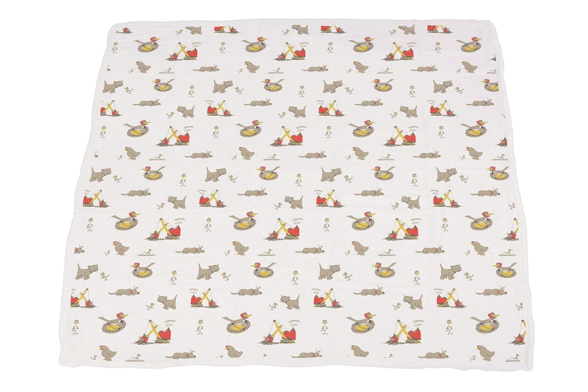 Newcastle Classics Are You My Mother? Bamboo Muslin Newcastle Blanket with Book SetEveretts Place