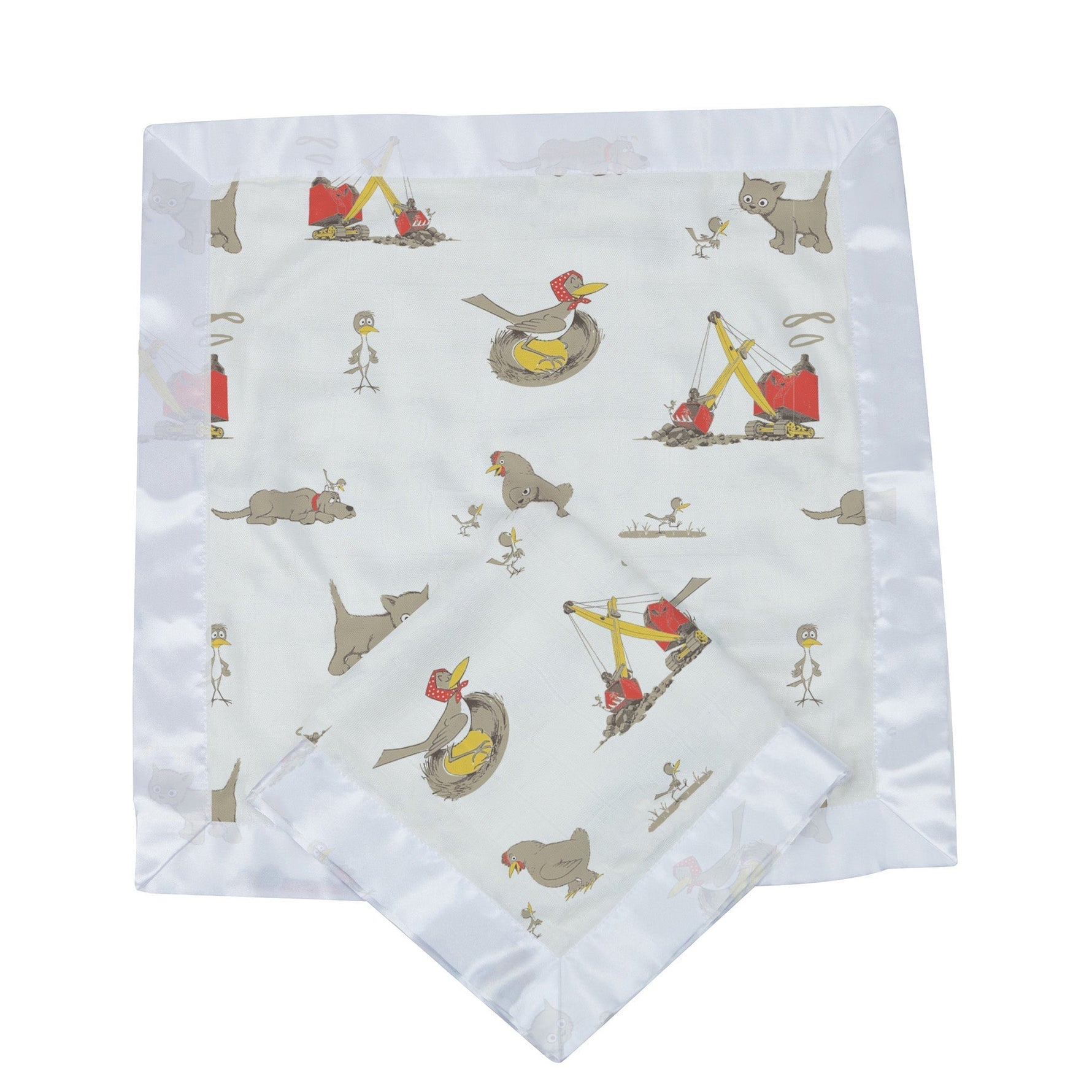 Newcastle Classics Are You My Mother Bamboo Muslin Baby Blankie for Comfort and Security - Baby & Toddler > Swaddling & Receiving Blankets > Receiving Blankets Cotton Security Blanket