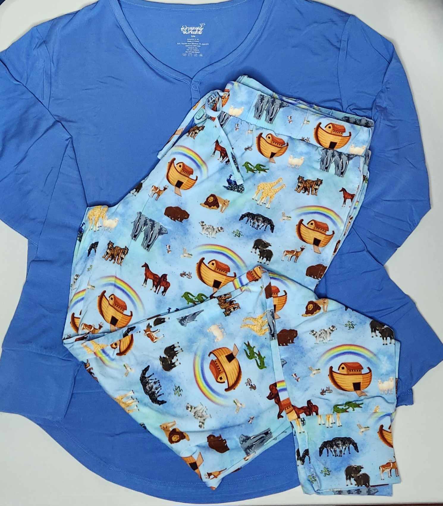 Dragonfly Dreams Bamboo Ark of Mercy Women's Pajamas