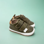 Little Love Bug Co. Army Green Low Tops Discontinued - Everetts Place Boutique - 