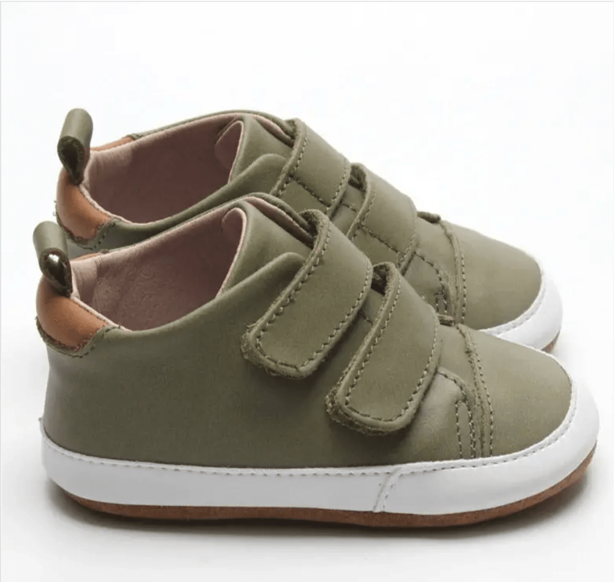 Little Love Bug Co. Army Green Low Tops Discontinued - Everetts Place Boutique - 