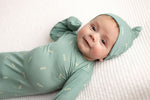 Three Little Tots Arrow Knotted Newborn Gown - 