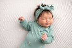 Three Little Tots Arrow Knotted Newborn Gown - 