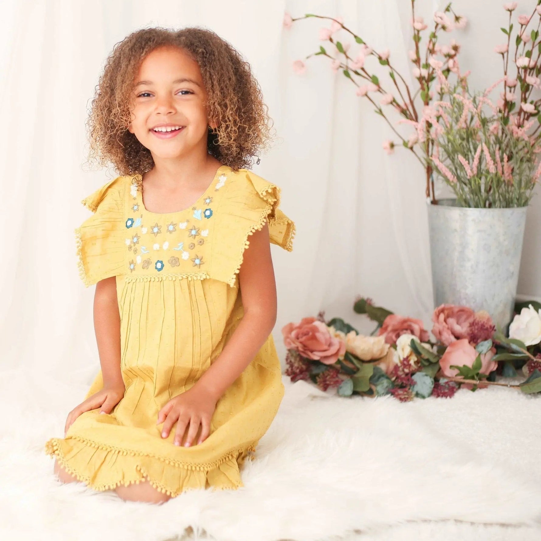 Bestaroo arya mini dress in mustard - 