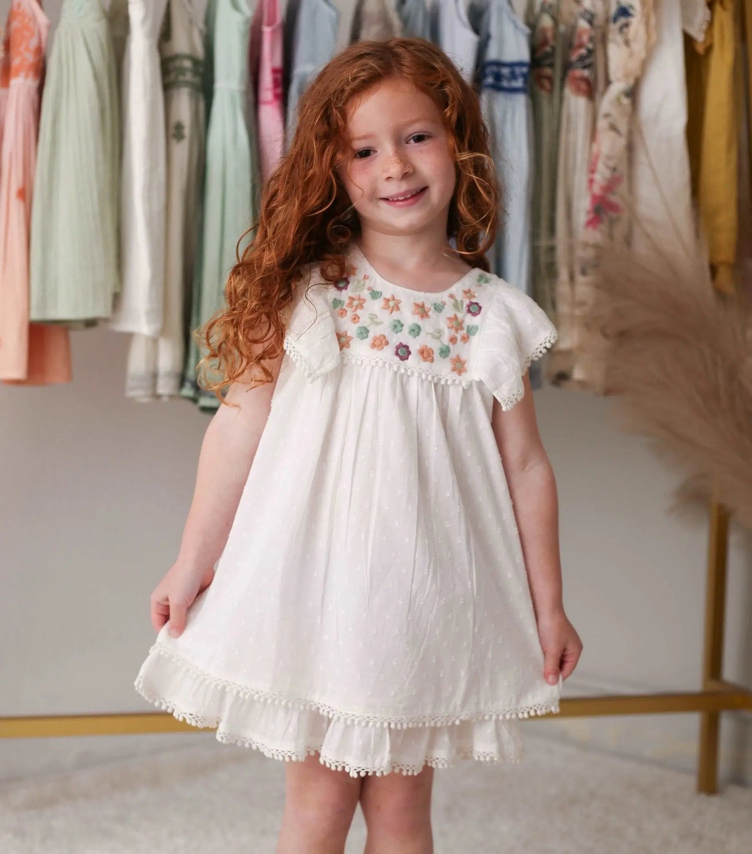 Bestaroo arya mini dress in white - 