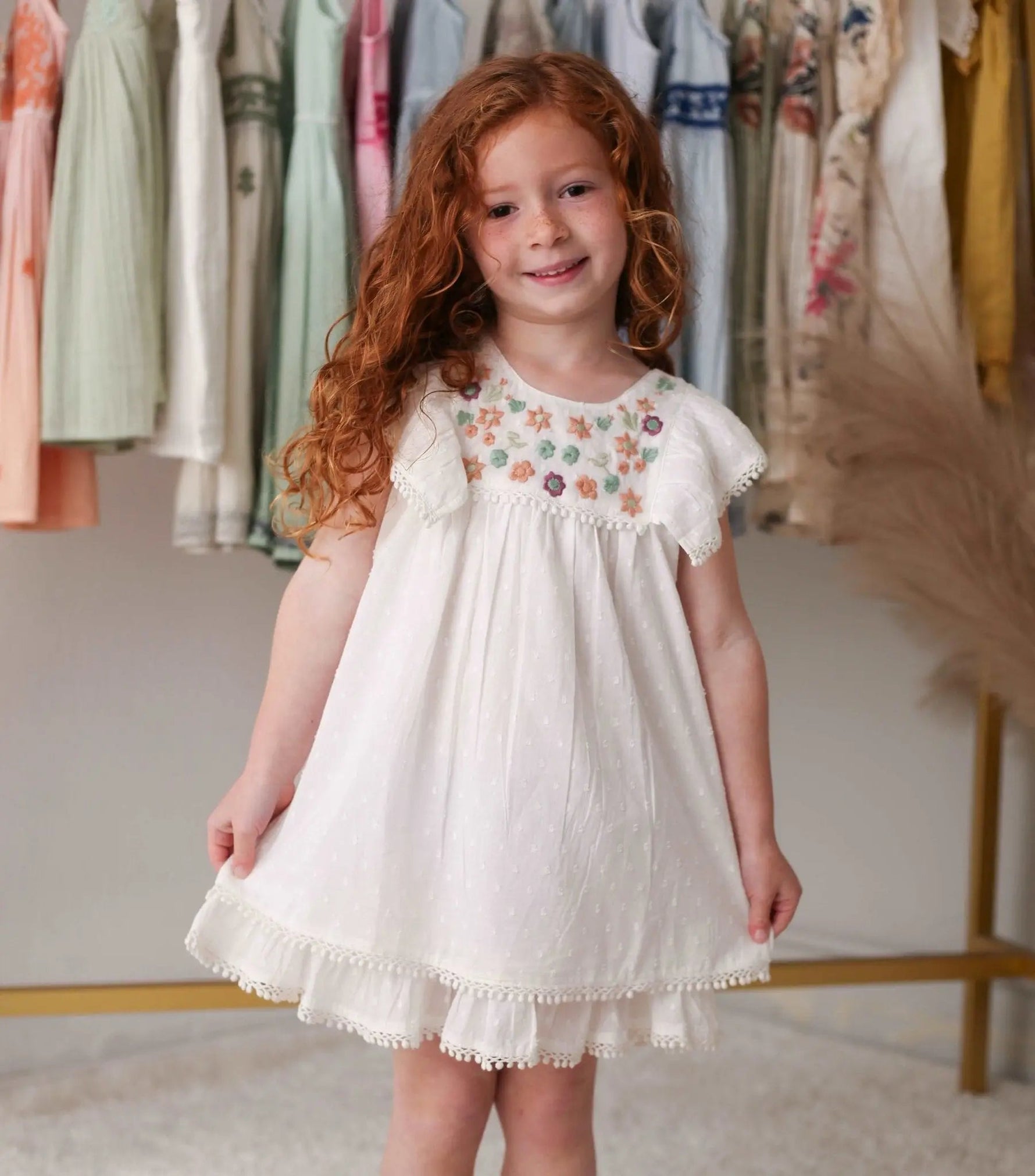 Bestaroo arya mini dress in white - 