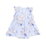 Angel Dear Ashley Rose Floral - Ruffle Bodysuit Dress - 