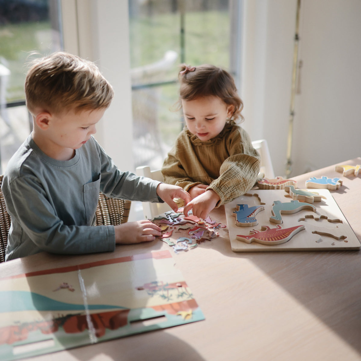 Mushie Reusable Sticker Set, a vibrant, eco-conscious toy for toddlers.